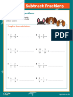 Add and Subtract Fractions (Year 6) 