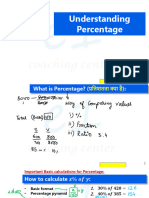 Understanding Percentage