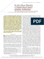 Insights Into Silicon Photonics MachZehnder-Based Optical Transmitter Architectures