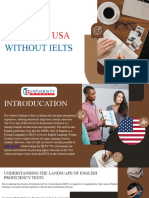 Study in USA Without Ielts
