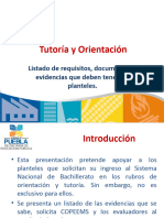 Tutoría y Orientación_Evidencias