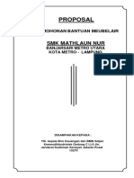 Proposal Meubelair SMK Mathla'Un Nur