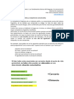 1.3. Competencia Lingüística y Competencia Comunicativa: Salameh@uji - Es