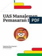 UAS Manajemen Pemasaran II Widya Mandala