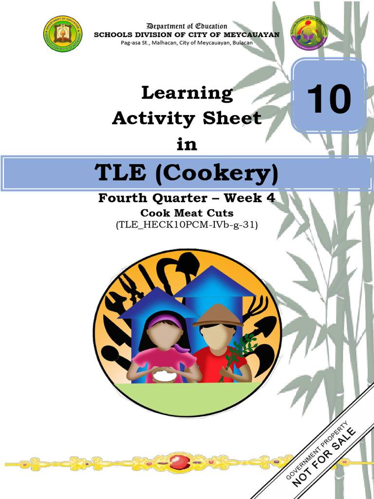 Las - Q4 W4 - Cookery 10 - Rubilyn Dela Rosa | PDF | Grilling | Cooking