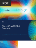 CISCOU-1768 - Mini Boot-Camp