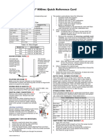 Fortus 900mc Quick Reference Guide