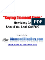 Buying Diamond Rings - How Many Cs Should You Look Out For