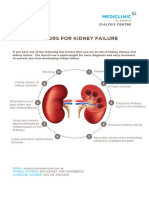 10 Risk Factors For Kidney Failure