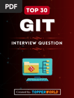 Git Inerview Questions