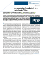 A Mixed-Methods, Population-Based Study of A Syndemic