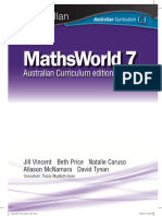 MathsWorld 7 Student