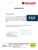 Reference Letter Vicente Tavares