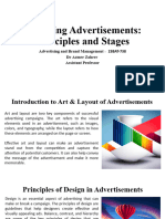 1.2.6 Art Layout of An Advertisement Principles of Design Layout Stages Different in Design of Television, Audio Print Advertisement