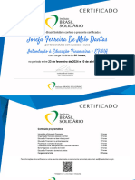 Educacao Financeira EF101 80 Horas - Introducao A Educacao Financeira EF101A - Josefa Ferreira de Melo Dantas 2