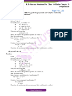 RD Sharma Solutions For Class 10 Chapter 2 Polynomials Exercise 2.1