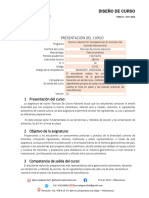 F095-01 - Diseño de Curso - Técnicas de Cocina Nacional