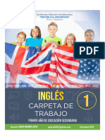 Carpeta de Trabajo INGLES - 1ro - 2024