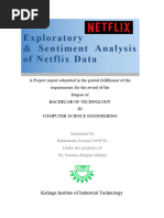 Netflix Analysis Report (2105878 - Bibhudutta Swain)