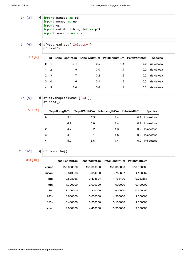 Iris Recognition - Jupyter Notebook | Download Free PDF | Medicinal ...
