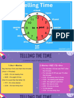 1204 - Telling Time Chart - Review