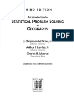 Statistical Problem Solving Geography: Third Edition