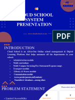 Cloud School System Presentation