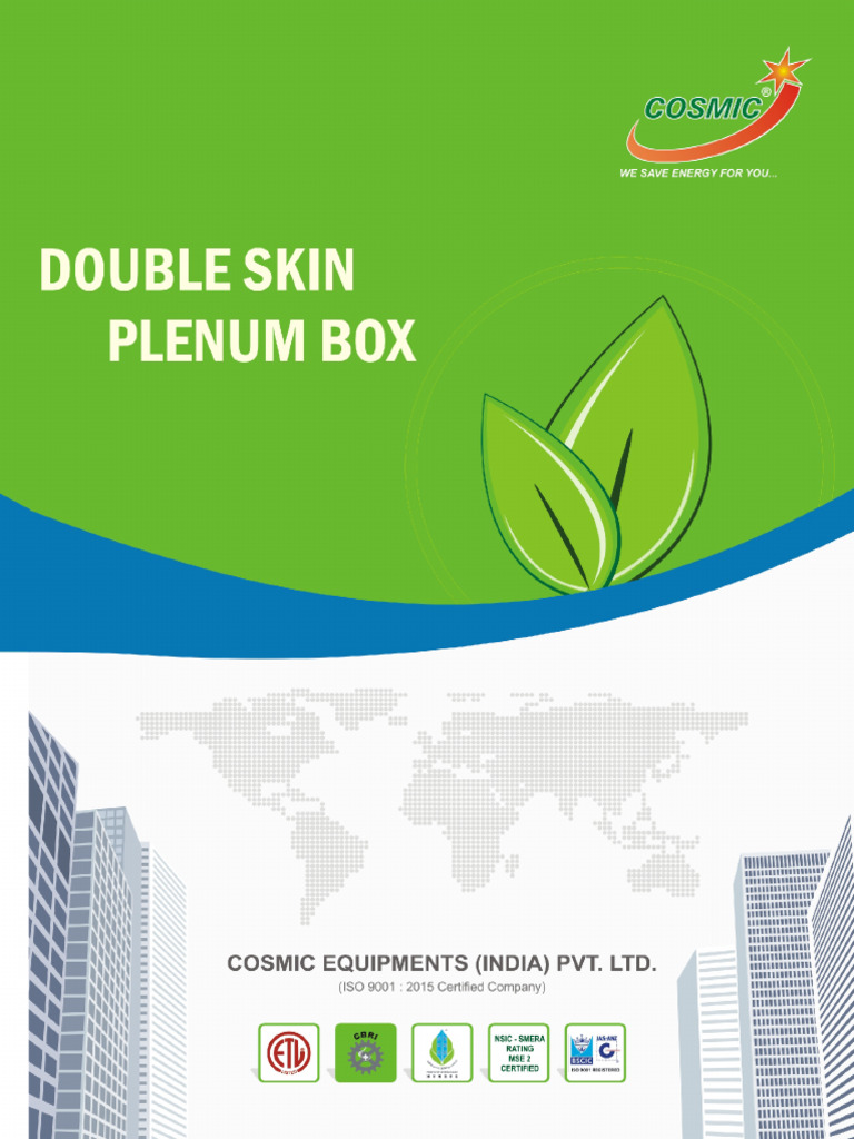 B. Cosmic Double Skin Plenum Catalogue New | PDF | Building Insulation ...