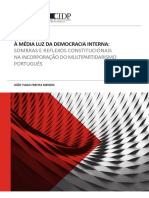 À Média Luz Da Democracia Interna:: Sombras E Reflexos Constitucionais Na Incorporação Do Multipartidarismo Português