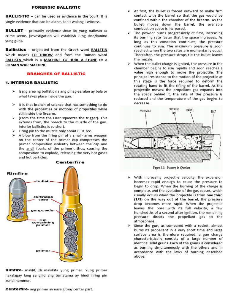 Forensic Ballis | PDF | Gun Barrel | Bullet