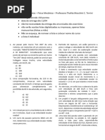 Exercícios Propostos