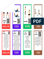 Tarjetas de La Actividad Física Ejemplo - PDF 2