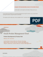 SCM - Product Management Cloud 21C Release Overview