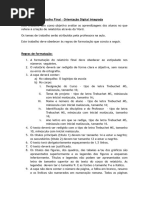Modelo De Trabalho Escolar Digitado Pdf