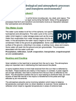 04a. Hydrological and Atmospheric Processes