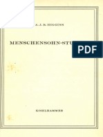 Higgins, A.J.B. - Menschensohn-Studien. Franz-Delitzsch-Vorlesungen 1961 (Kohlhammer, 1965, 60pp)