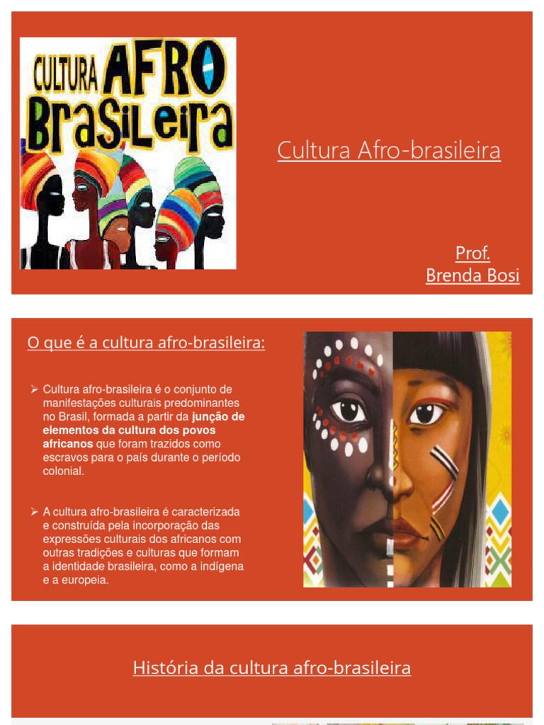 Elementos da Cultura Afro-brasileira | PDF