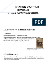 Presentation D'arthur Rimbaud