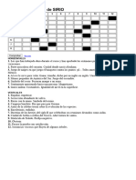 Crucigrama Nº3141 de SIRIO: Comprobar