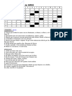 Crucigrama Nº3147 de SIRIO: Comprobar