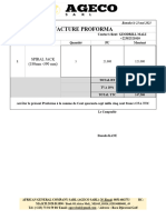 Proforma AGECO GEODRILL