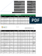 Sub - Contracting Lisf of Suppliers For Mabopane