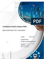 (PupukIndonesia) Dokumen UAT Distribution Switch - Cisco Catalyst 9300