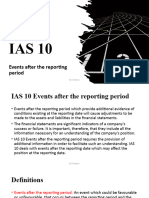 IAS 10-Events after the reporting period