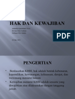 Hak Dan Kewajiban PPKN