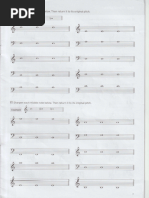 Theory of Music Past Paper: February 2021 Grade 1 | PDF | Books | Pitch ...
