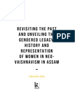 SPF 2018 Grant Papers Revisiting The Past and Unveiling The Gendered Legacy