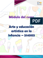 Módulo del curso Arte y educación artistica en la infancia (2)