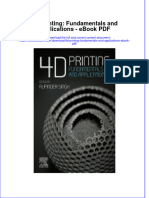 Full Download Book 4D Printing Fundamentals and Applications PDF