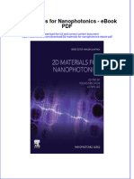Full Download Book 2D Materials For Nanophotonics PDF